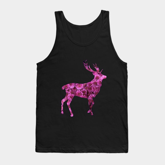 deer florish Tank Top by KHMISSA ART